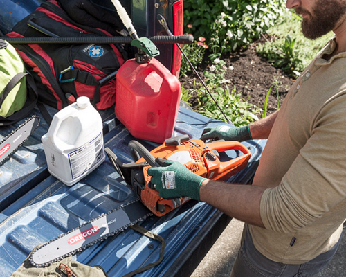 Chain Saw Installation