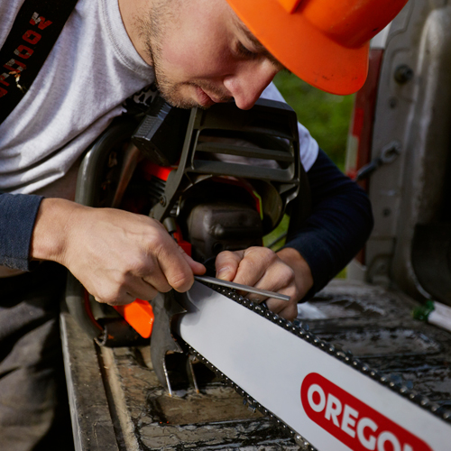 Sharpening Chainsaw Chain