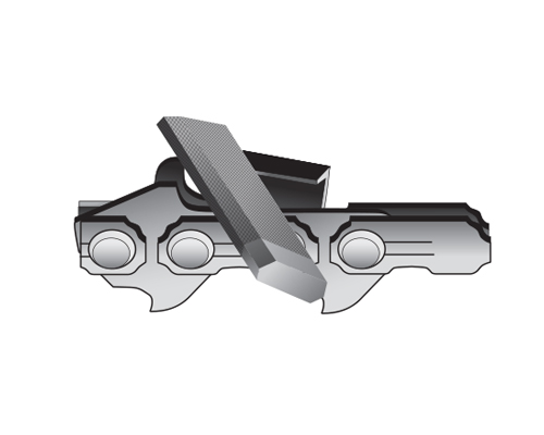 What Direction Should the Square-Ground Chain be Filed?