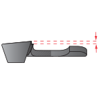 Correct Gullet Filing (Right)