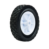 Wheel, Semi-Pneumatic, Diamond Tread