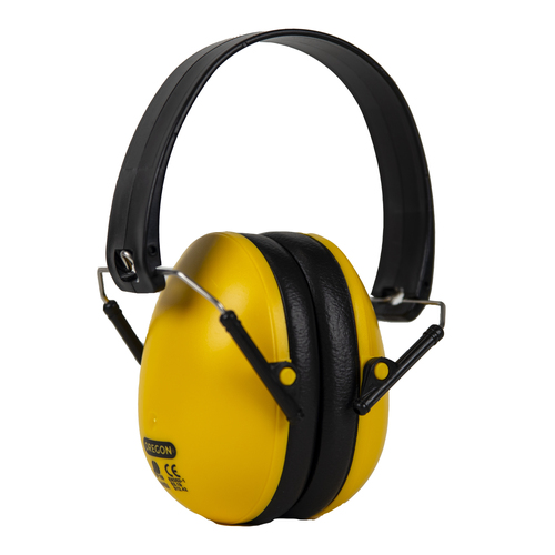 Yellow ear muffs